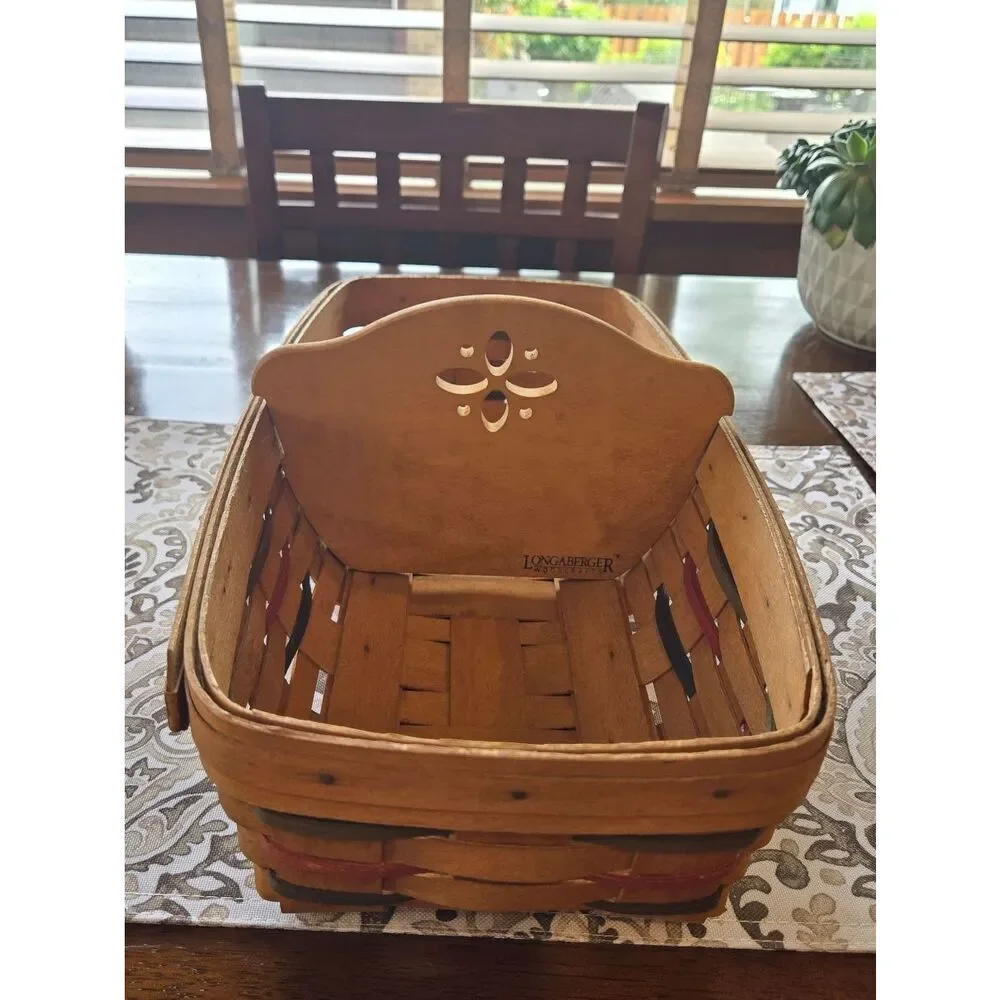 Longaberger handwoven basket
